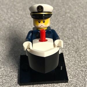 LEGO Ferry Captain Minifigure - 71034 Series 23